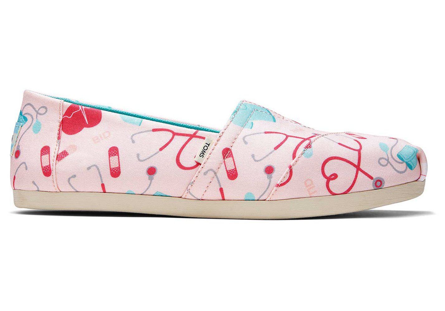 Toms Alpargata Healthcare Heroes Espadrille Pink - Womens - 54873-CRZG